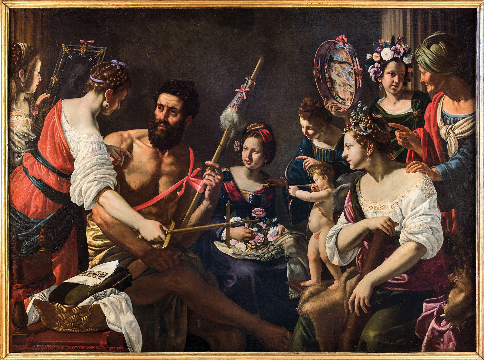 Giovanni Francesco Guerrieri, Ercole e Onfale (1617-1618; Pesaro, collezione privata)
 Giovanni Francesco Guerrieri, Ercole e Onfale (1617-1618; Pesaro, collezione privata)