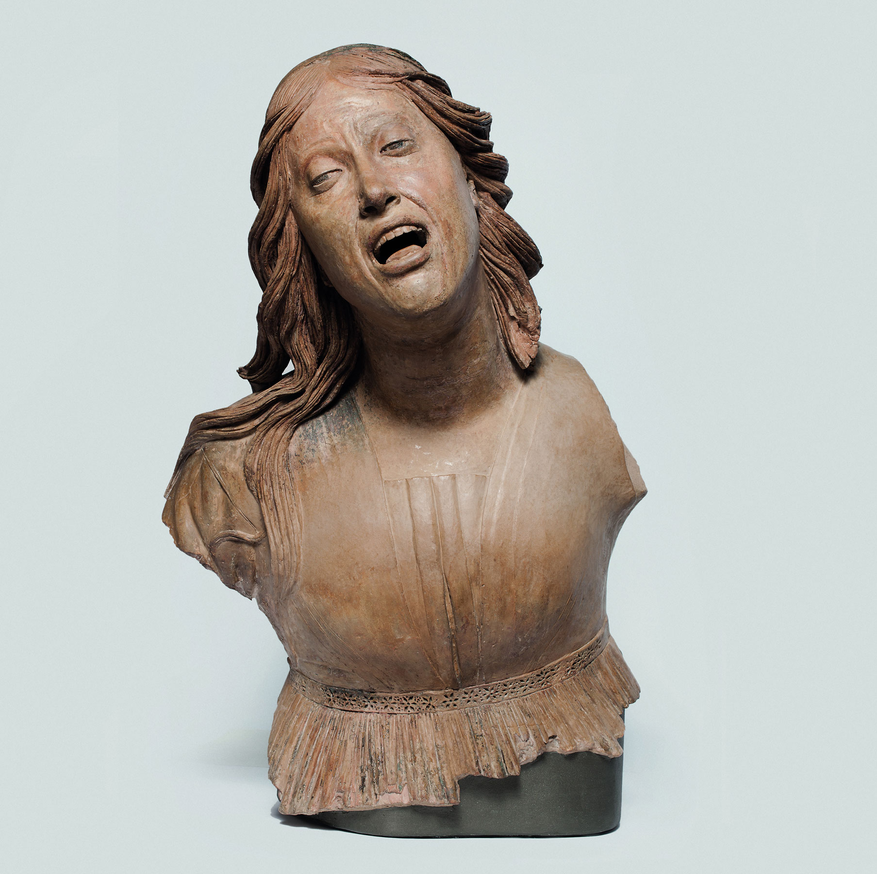 Guido Mazzoni, Maria Maddalena (1485-1489; terracotta con tracce di policromia, 66 x 42 x 42,5 cm; Padova, Museo d'Arte Medievale e Moderna)

