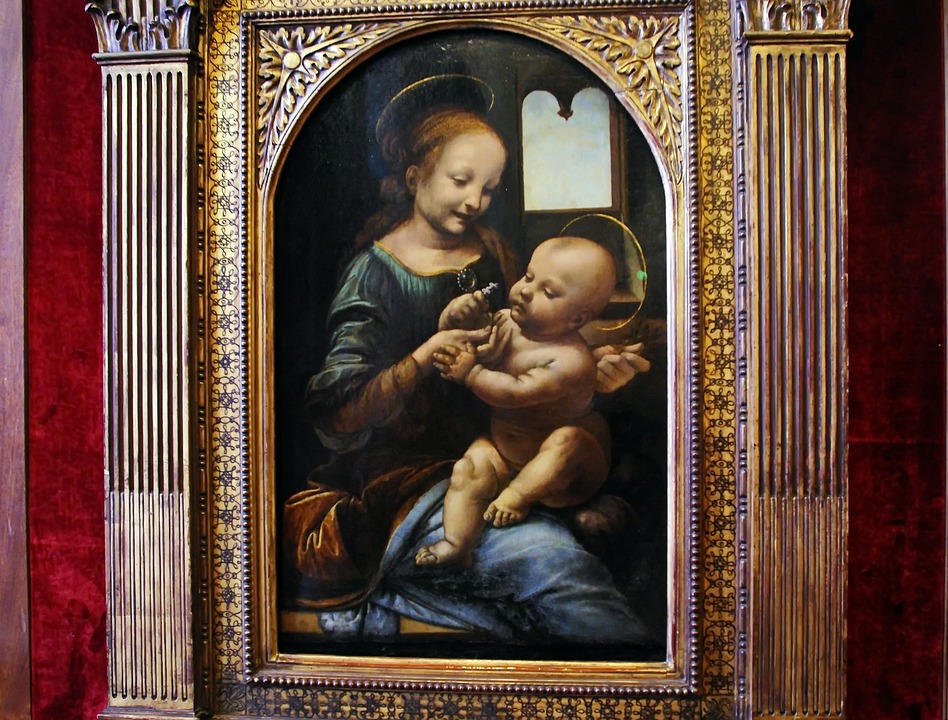 La Madonna Benois di Leonardo da Vinci
