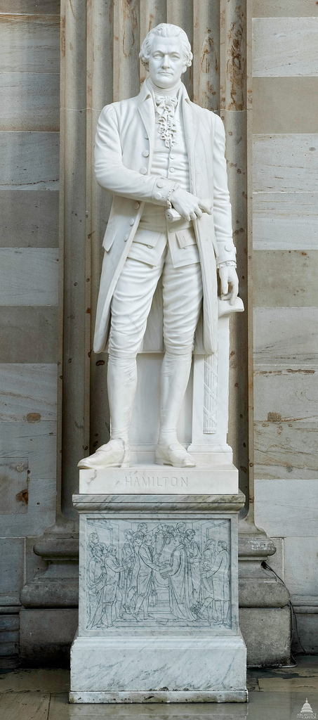 Horatio Stone, Monumento ad Alexander Hamilton (1868; marmo; Washington, Campidoglio)
 Horatio Stone, Monumento ad Alexander Hamilton (1868; marmo; Washington, Campidoglio)