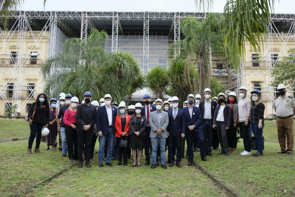 La cerimonia di avvio dei lavori. Foto Diogo Vasconcellos/MN
