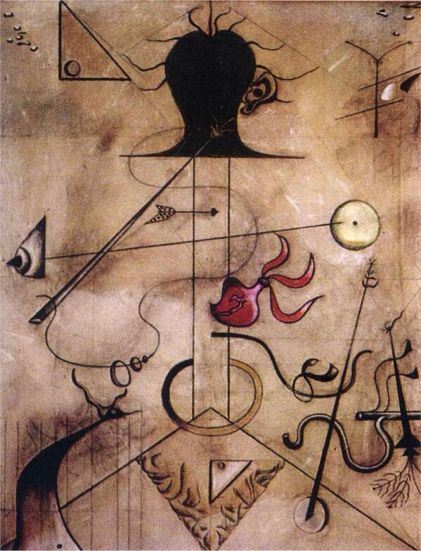 Joan Miró, Ritratto di Madame K. (1924; olio su tela, 116 x 91 cm; Collezione privata)
