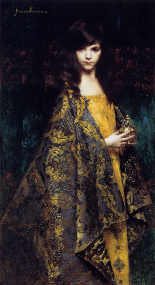 Juana Romani, Angelica (1898; olio su tavola)
