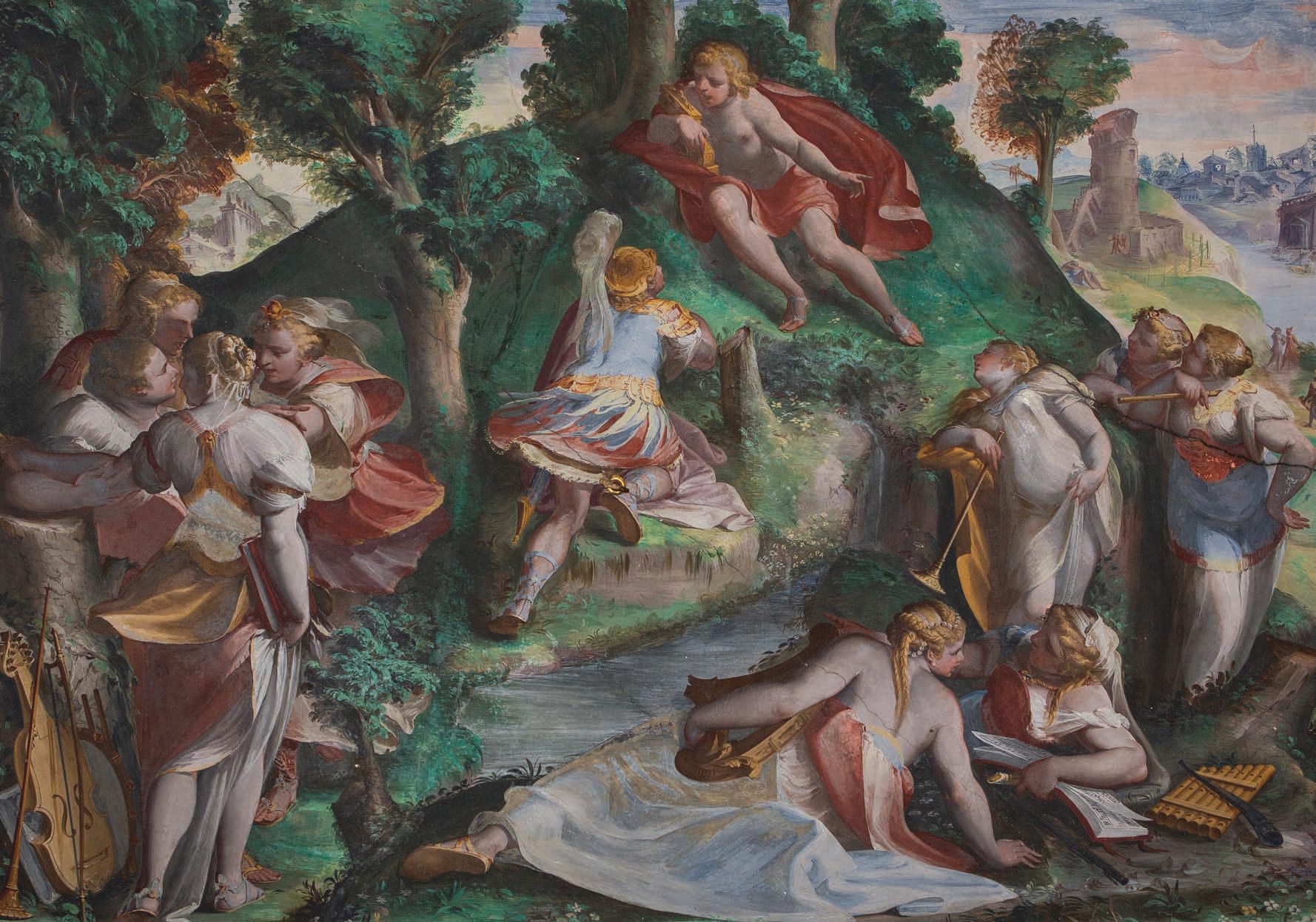 Luca Cambiaso, Cipselo inviato da Apollo a conquistare Corinto. Foto di Laura Guida
