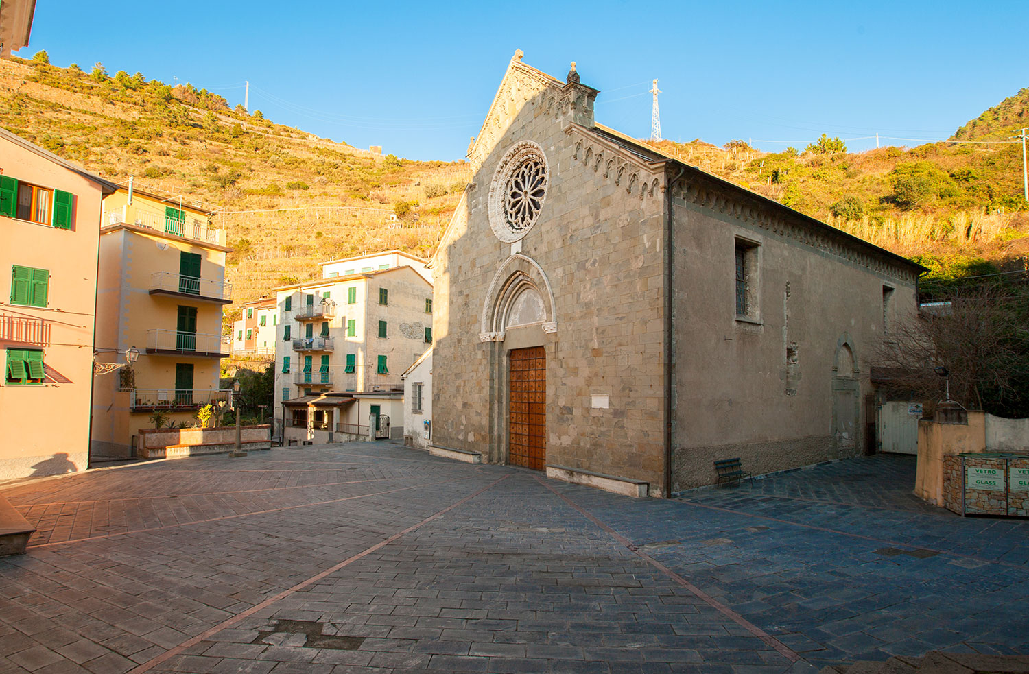 Manarola, chiesa di San Lorenzo. Foto Visit Riomaggiore
