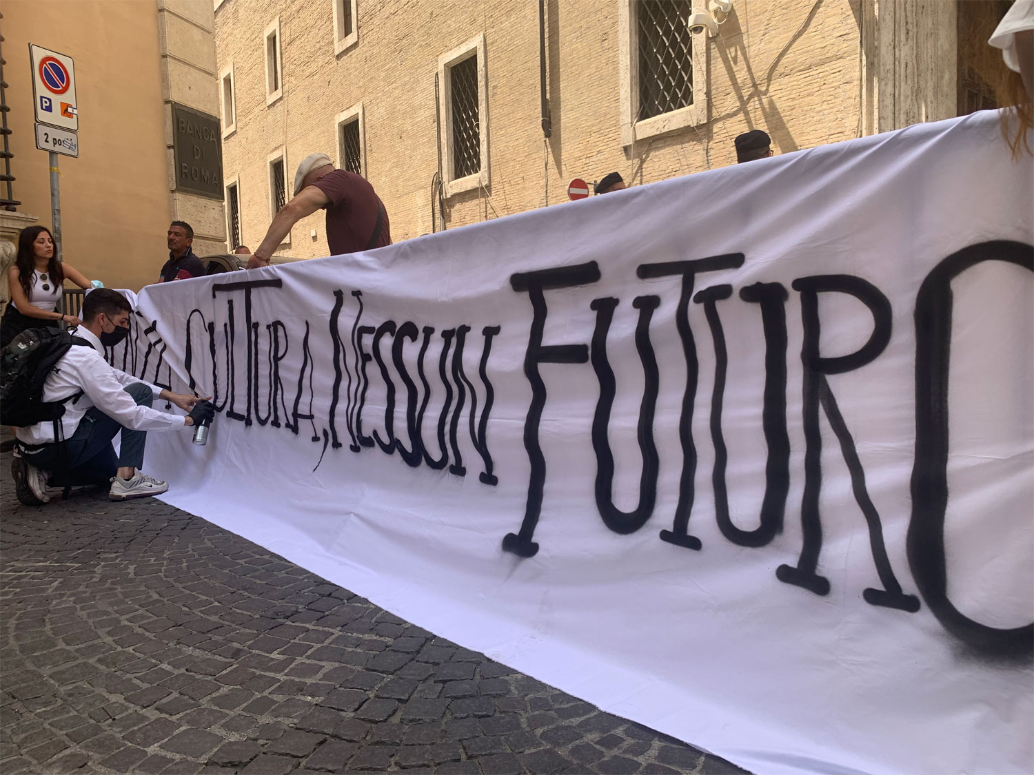 Un momento della manifestazione
