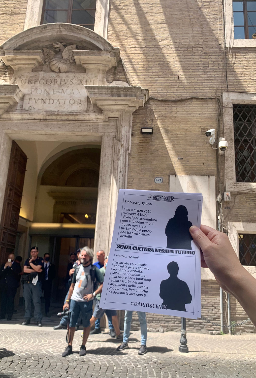 Un momento della manifestazione
