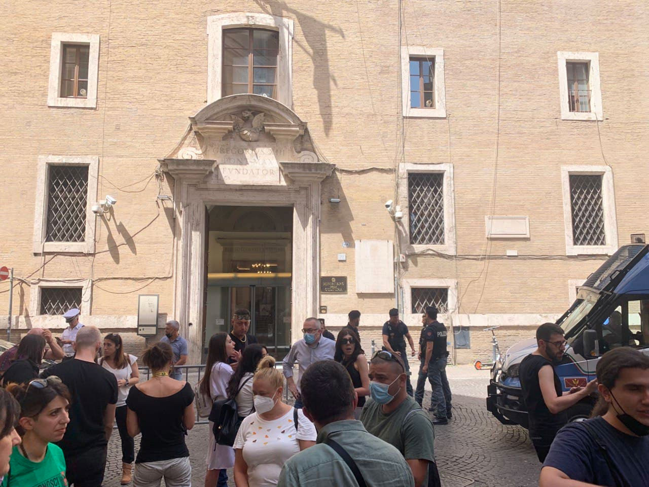 Un momento della manifestazione
