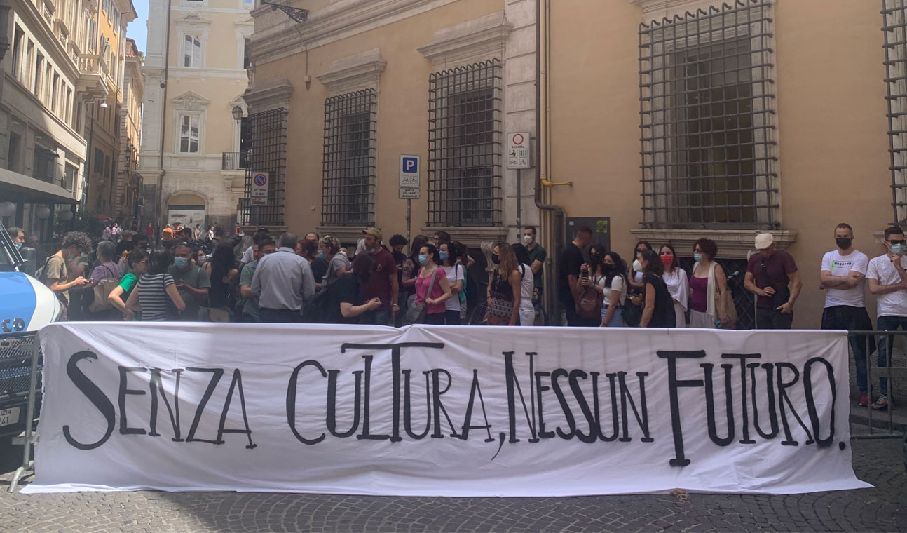 Un momento della manifestazione
