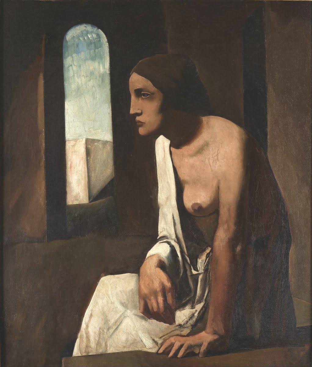 Mario Sironi, Solitudine (1925-1926; olio su tela, 98 x 82 cm; Roma, Galleria Nazionale d’Arte Moderna e Contemporanea)
 Mario Sironi, Solitudine (1925-1926; olio su tela, 98 x 82 cm; Roma, Galleria Nazionale d’Arte Moderna e Contemporanea)