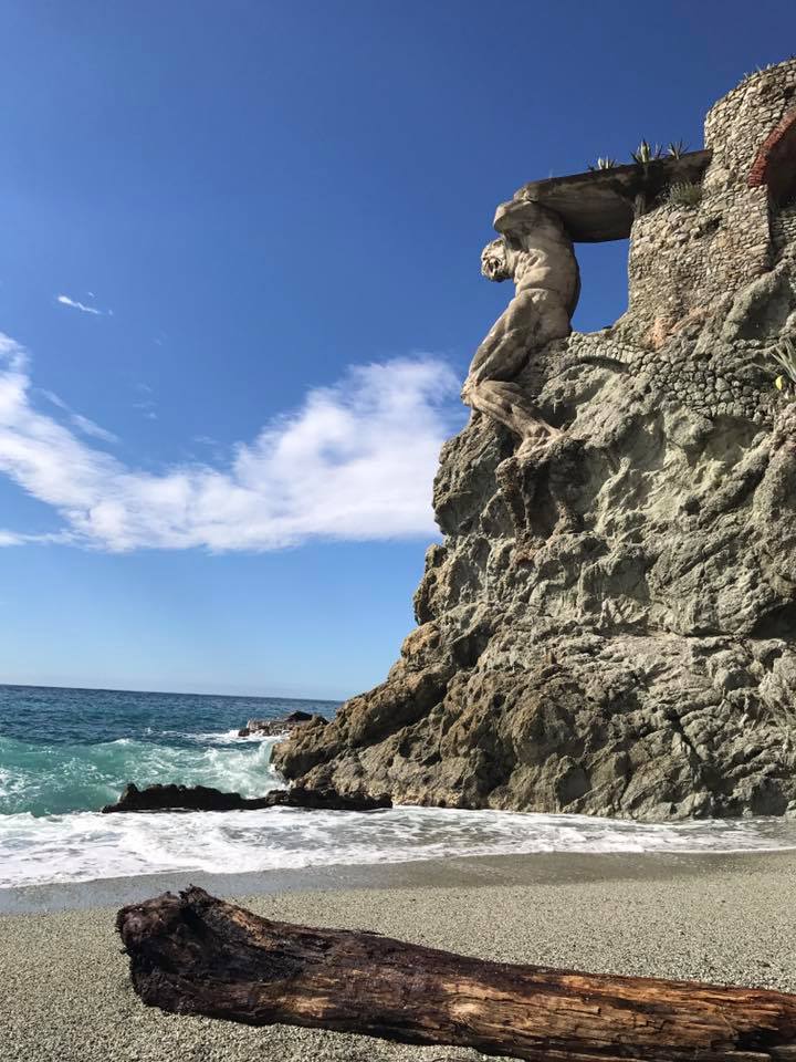 La spiaggia del Gigante. Foto Parco Letterario Eugenio Montale
