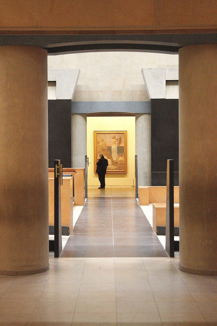 L'interno del museo. Foto di Jean-FranÃ§ois Gornet
