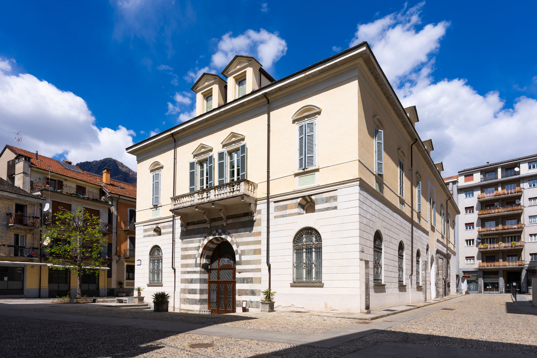 Il Palazzo San Francesco, sede dei Musei Civici Gian Giacomo Galletti
