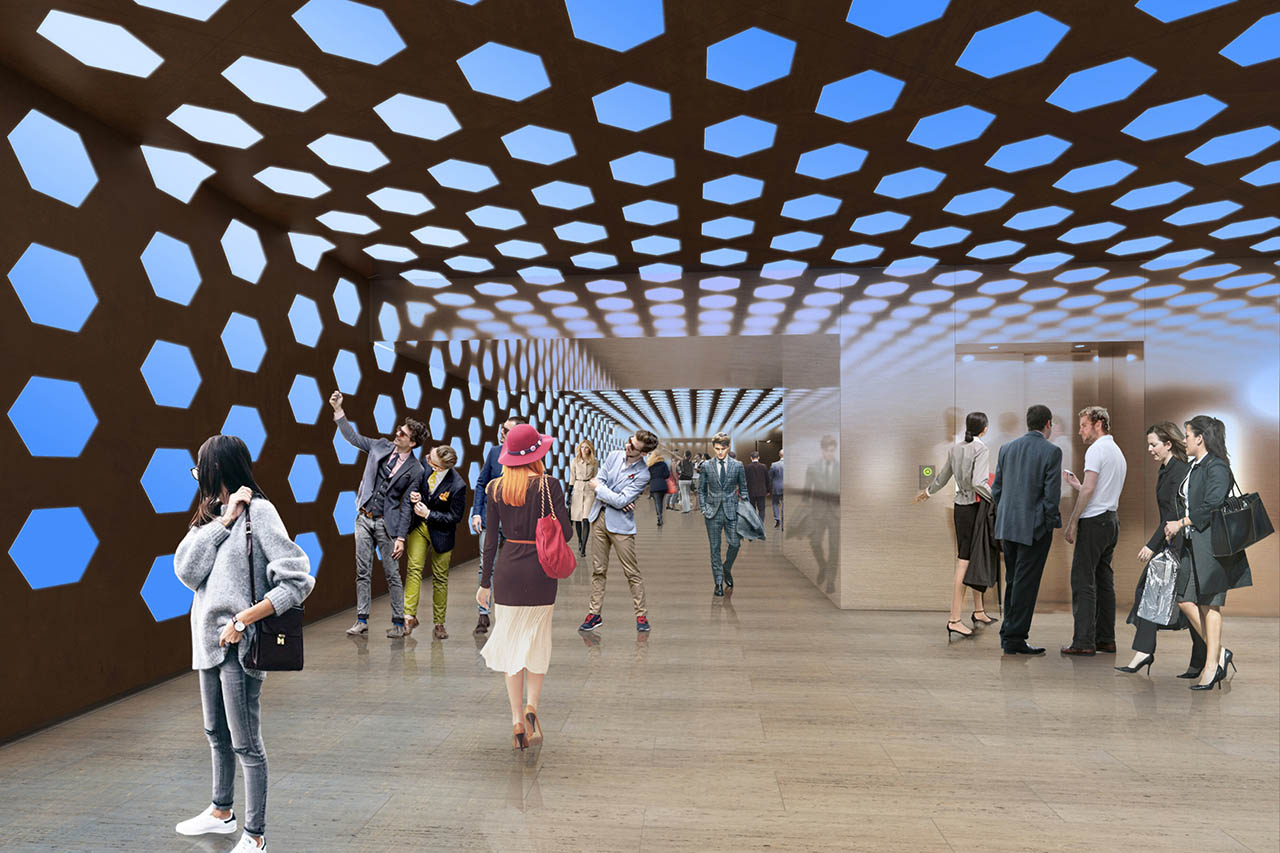 Rendering fermata Duomo metropolitana di Napoli
