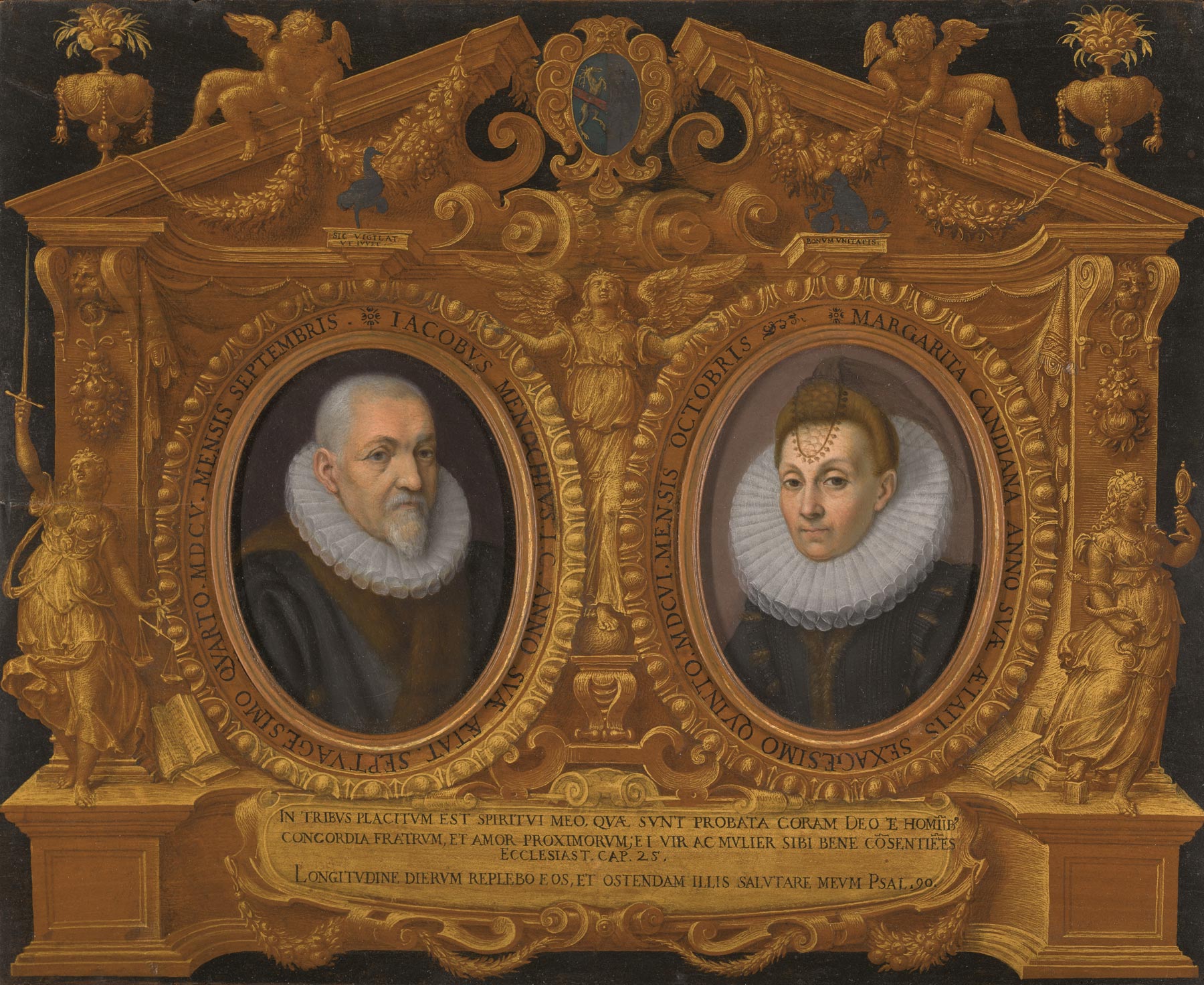 Nunzio Galizia e Fede Galizia, Cornice con i ritratti di Jacopo Menochio e Margherita Candiani (Collezione privata)
 Nunzio Galizia e Fede Galizia, Cornice con i ritratti di Jacopo Menochio e Margherita Candiani (Collezione privata)