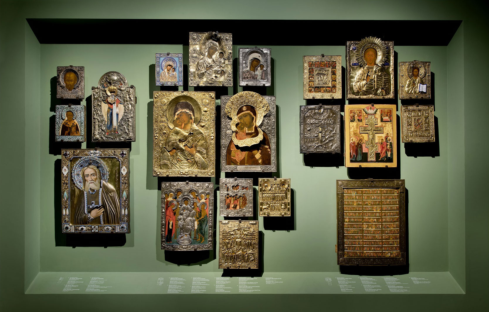 Il nuovo allestimento delle icone russe di Palazzo Leoni Montanari
