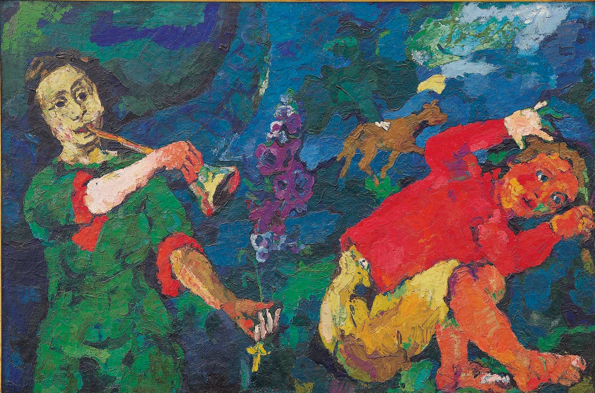 Oskar Kokoschka, Il potere della musica (1918; olio su tela; Eindhoven, Van Abbemuseum)
 Oskar Kokoschka, Il potere della musica (1918; olio su tela; Eindhoven, Van Abbemuseum)
