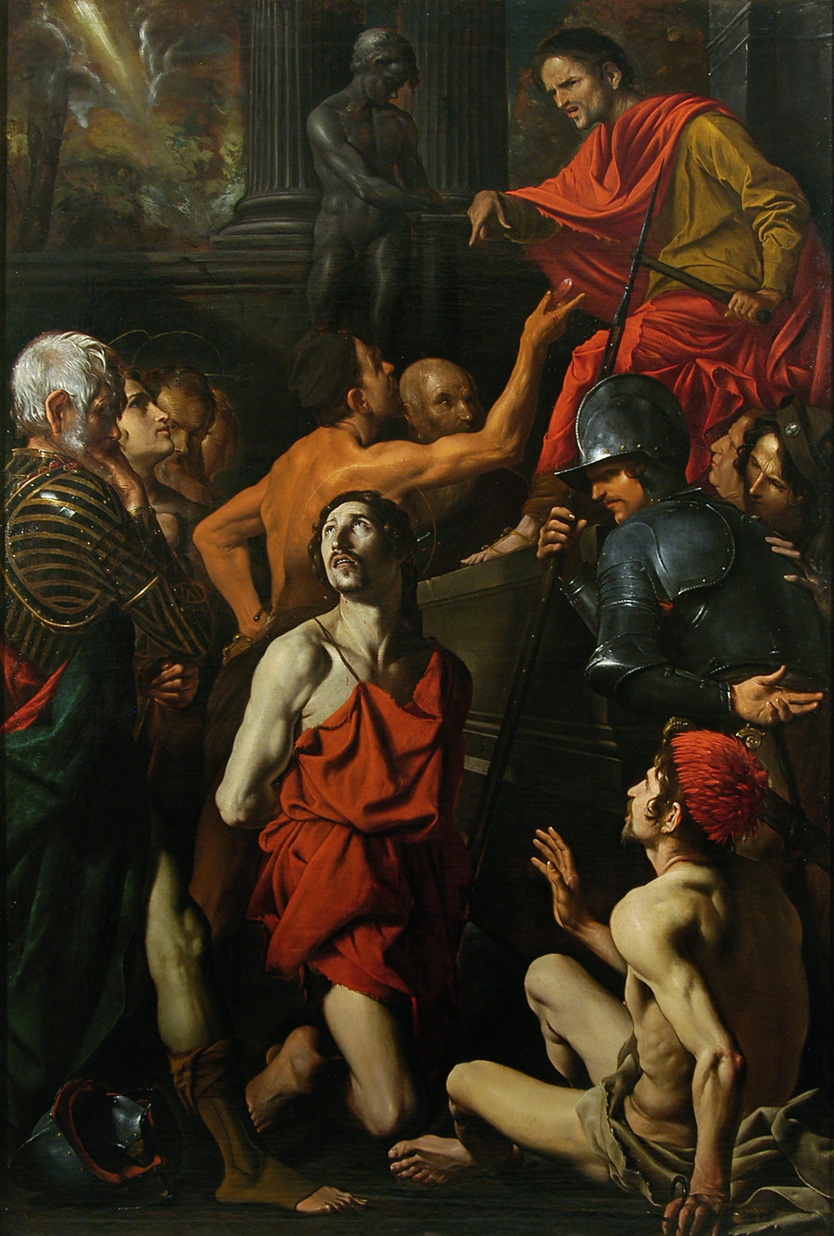 Pietro Paolini, Martirio di san Ponziano (1633 circa; olio su tela, 253 x 173 cm; Lucca, Museo Nazionale di Villa Guinigi)
 Pietro Paolini, Martirio di san Ponziano (1633 circa; olio su tela, 253 x 173 cm; Lucca, Museo Nazionale di Villa Guinigi)