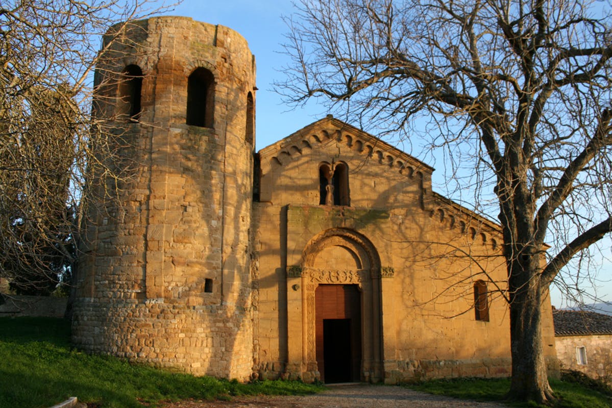 The ancient parish church of Corsignano