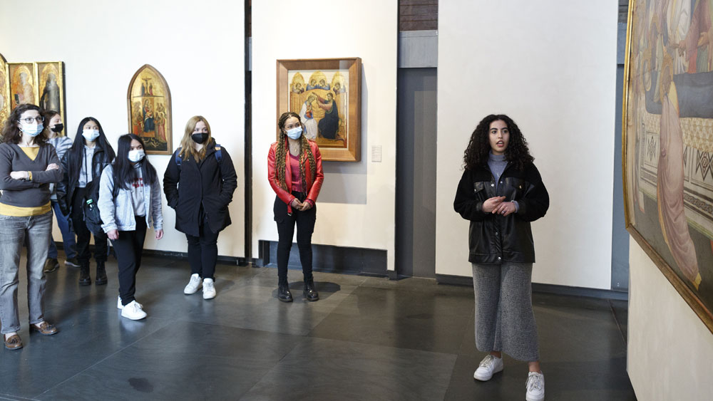 Un momento del progetto di mediazione culturale
