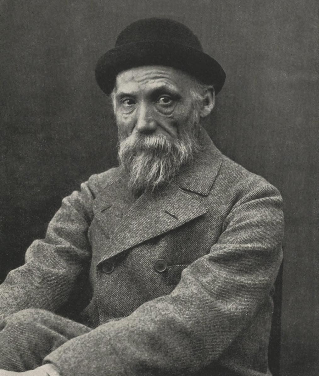 Pierre-Auguste Renoir fotografato da Paul Durand-Ruel
