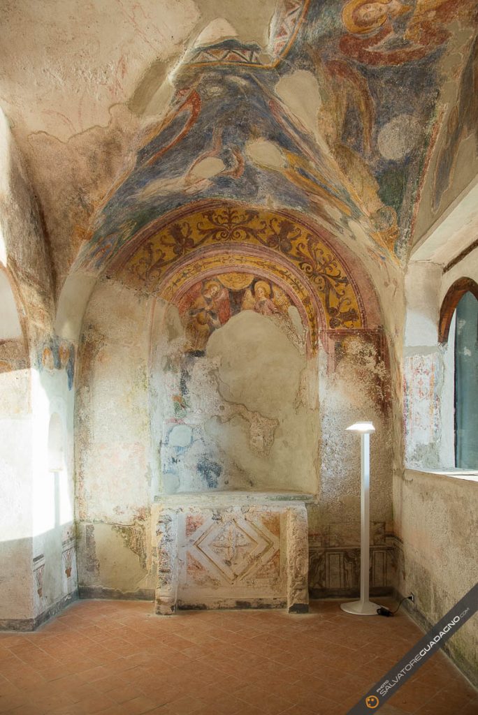 Frescoes in Santa Maria de Olearia. Ph. Credit Maiori Culture