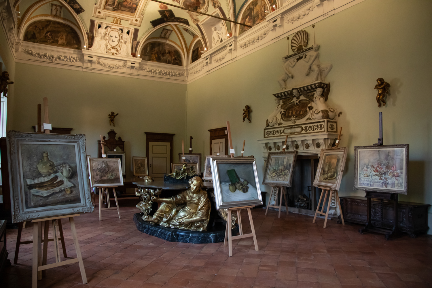 Sala della mostra
 Sala della mostra
