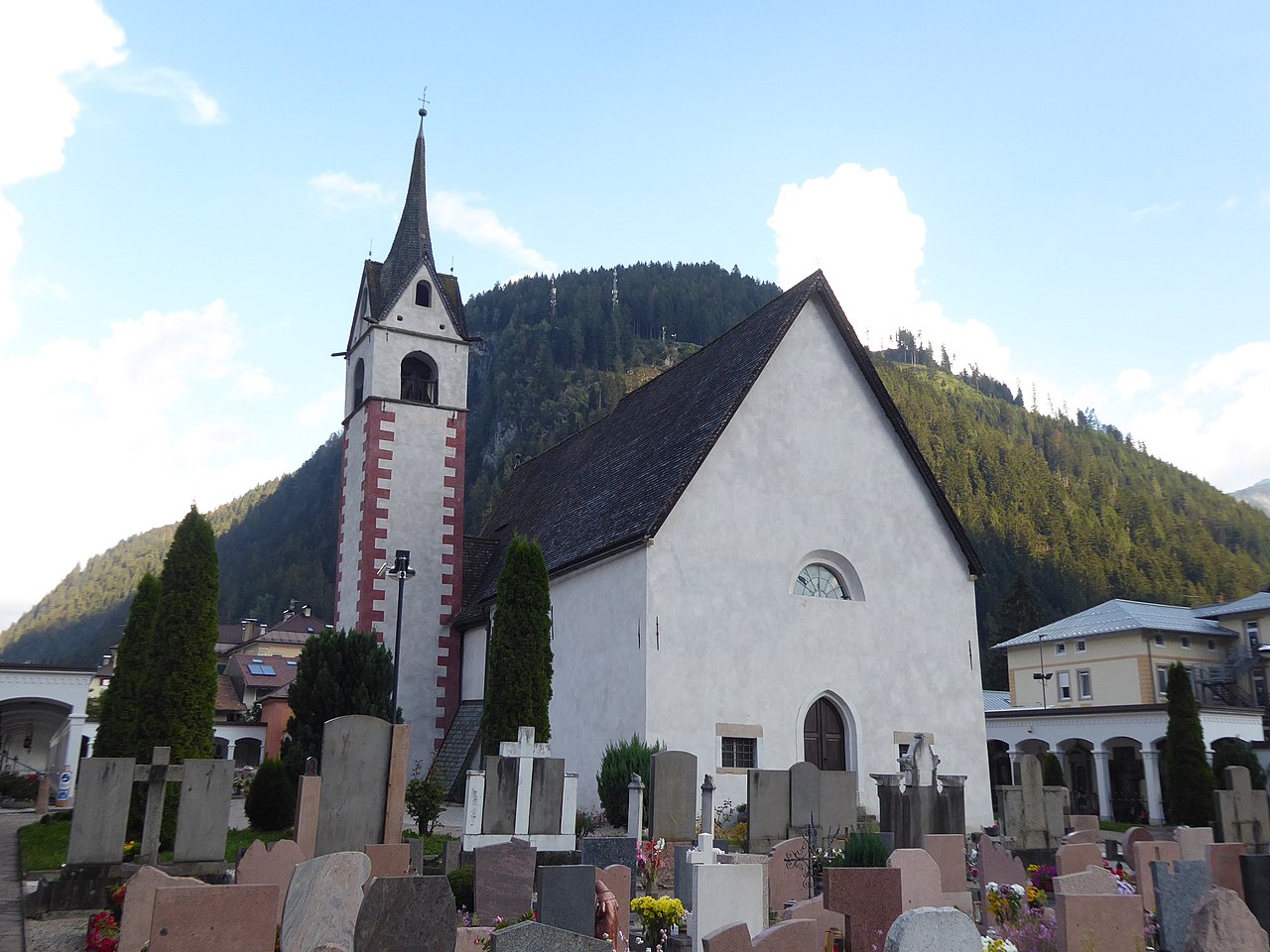 La chiesa di San NicolÃ² a Predazzo
