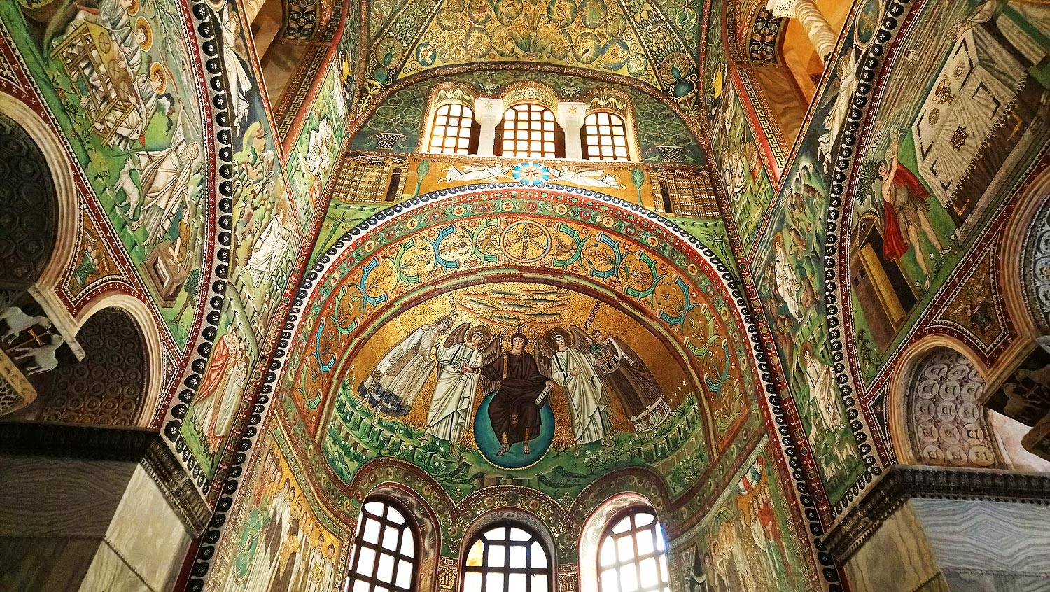 Ravenna, mosaics of the Basilica of San Vitale. Photo: Windows on Art