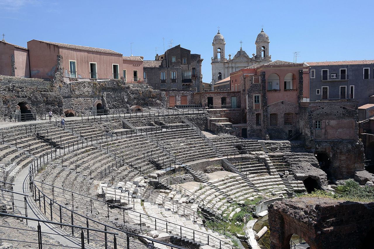 Il Teatro Romano di Catania. Foto di Luca Aless

