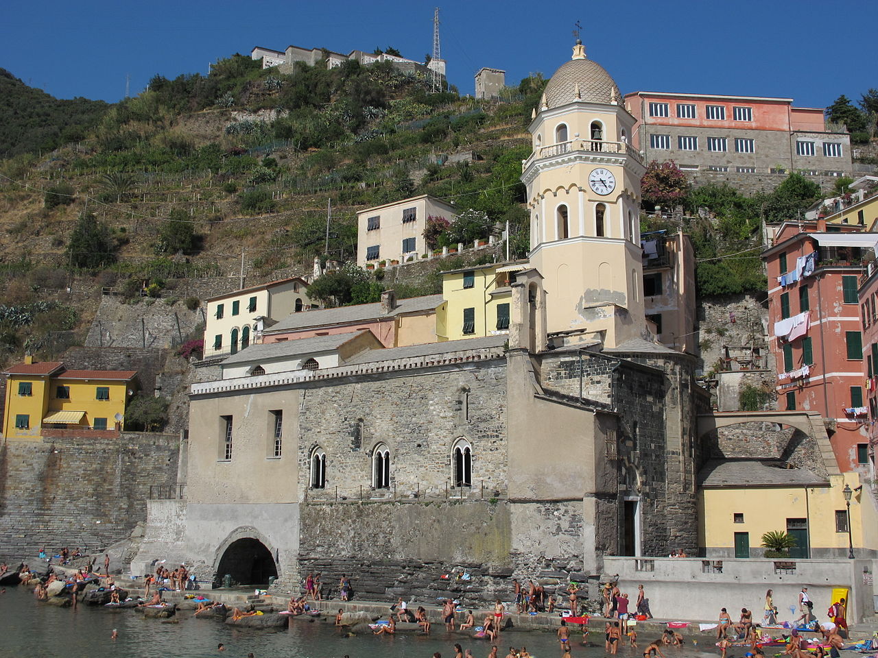 Vernazza, Santa Margherita d'Antiochia. Foto di Francesco Bini
