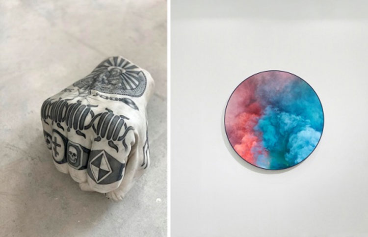 L'opera di Fabio Viale e quella di Goldschmied & Chiari
