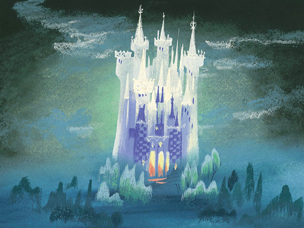 Mary Blair, Cenerentola, Concept art (1950; guazzo su carta)
 Mary Blair, Cenerentola, Concept art (1950; guazzo su carta)
