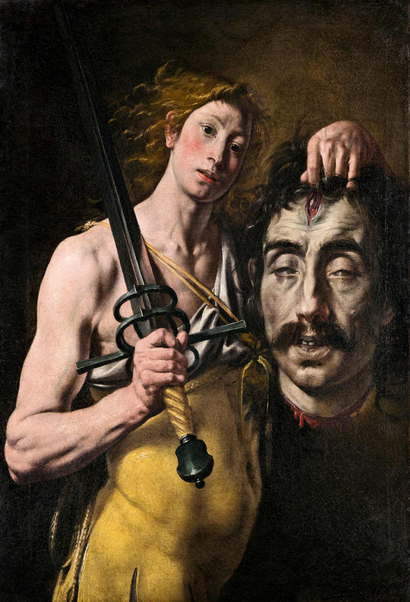 Tanzio da Varallo, David (1616-1620 circa; olio su tela, 112 x 88 cm; Varallo, Pinacoteca Civica)
