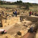 Valle dei Templi: scoperta casa gentilizia con pavimenti a mosaico integri e pitture in stile pompeiano