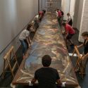 Srotolato monumentale telero di Tiepolo: dopo un anno di restauro torna alle Gallerie dell'Accademia 