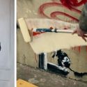 Christopher Walken ha distrutto di proposito un murale di Banksy a Bristol