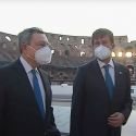 Colosseo, battuta di Draghi a Franceschini: “se uno ascolta troppo gli esperti non fa niente”