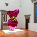 Firenze, a Palazzo Strozzi comincia la mostra su Jeff Koons 