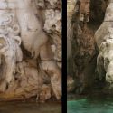 Roma, sfregiata la Fontana dei Fiumi del Bernini: gravissimo danno al leone del Nilo