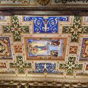 Roma, restaurato il soffitto seicentesco della basilica di Santa Francesca Romana
