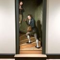 Un gradino invita a entrare nel dipinto: il trompe-l'oeil ingannò anche George Washington