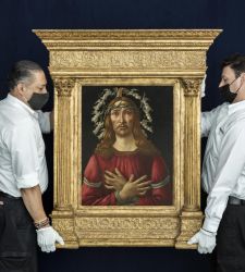 Sandro Botticelli's Vir Dolorum goes up for auction at Sotheby's. Estimate: $40 million 