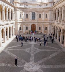 Roma, inaugurato e aperto al pubblico il corridoio di Borromini della Sapienza, capolavoro del Barocco romano