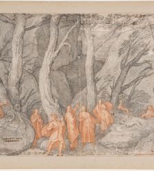 Gli Uffizi lanciano una mostra virtuale su Dante coi disegni della Commedia di Federico Zuccari