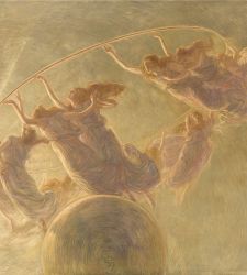 A hymn to light: Gaetano Previati's "Dance of the Hours," between music and poetry