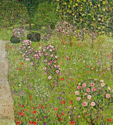 Gustav Klimt, his passion for roses and the garden of his villa in Vienna