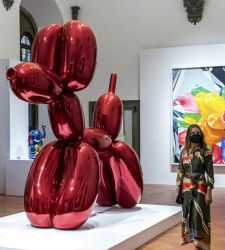 Jeff Koons in Florence: creative helplessness. The exhibition? An exhibition of luxury objects