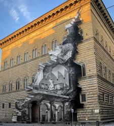 When art is Instagram-friendly. JR and institutional street art at Palazzo Strozzi