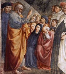 Firenze, ponteggi alla Cappella Brancacci per ammirare per la prima volta gli affreschi da vicino